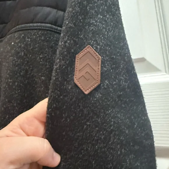 Free Country Black and Gray Jacket with Orange Trim - Picture 6 of 6